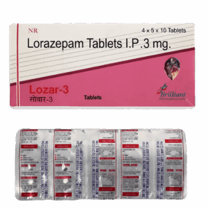 Lorazepam 3mg Tablets